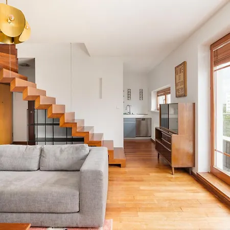 Florianska Two-level Apartment Warsaw